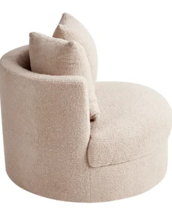 Lænestol DALBY Boucle Beige