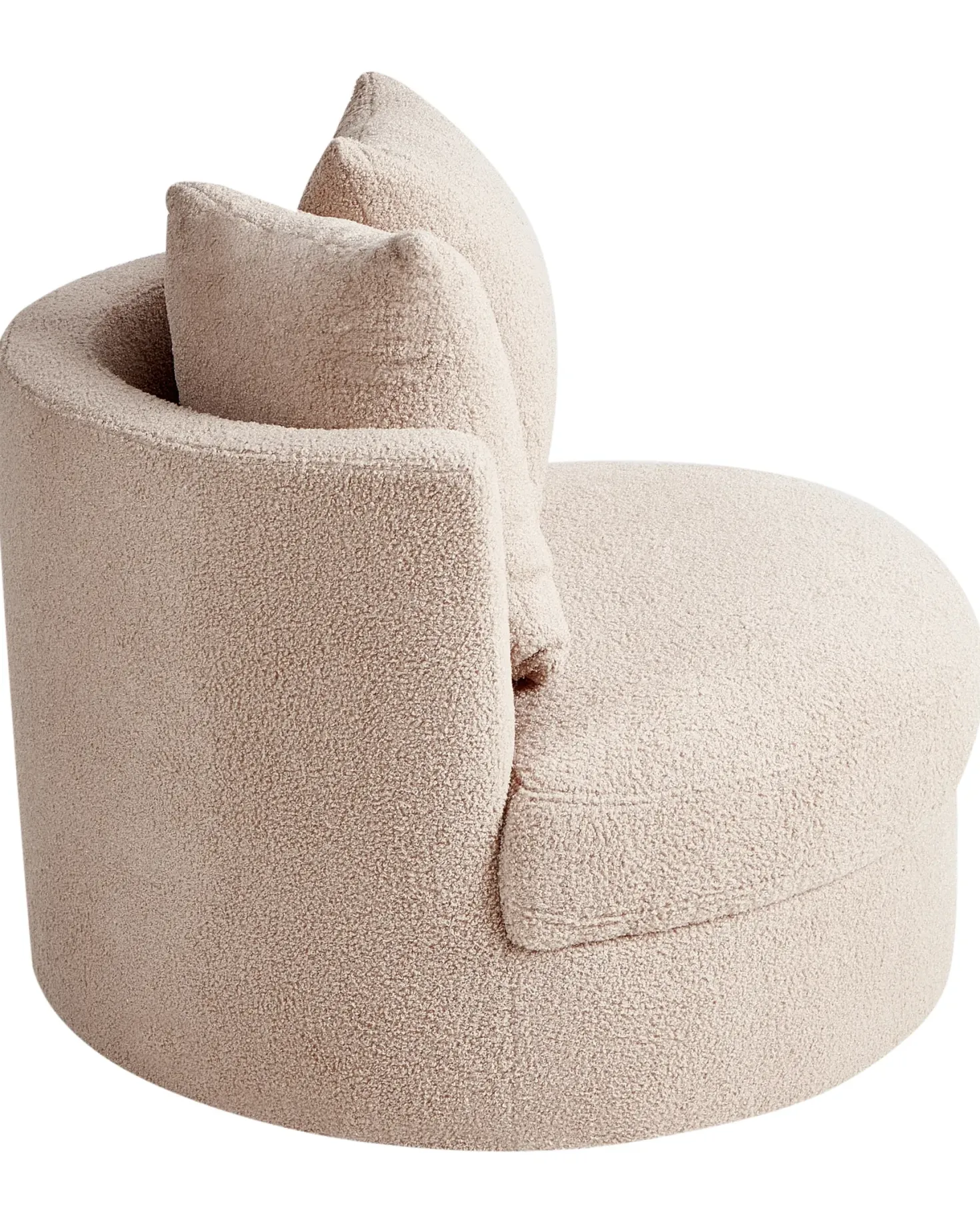 Lænestol DALBY Boucle Beige