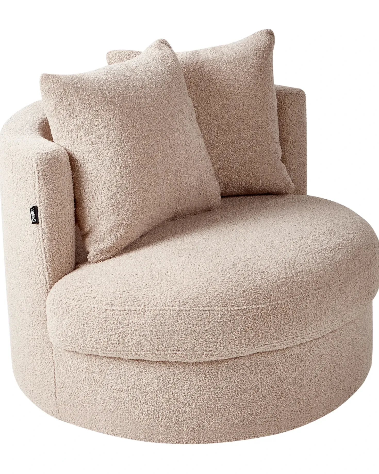 Lænestol DALBY Boucle Beige