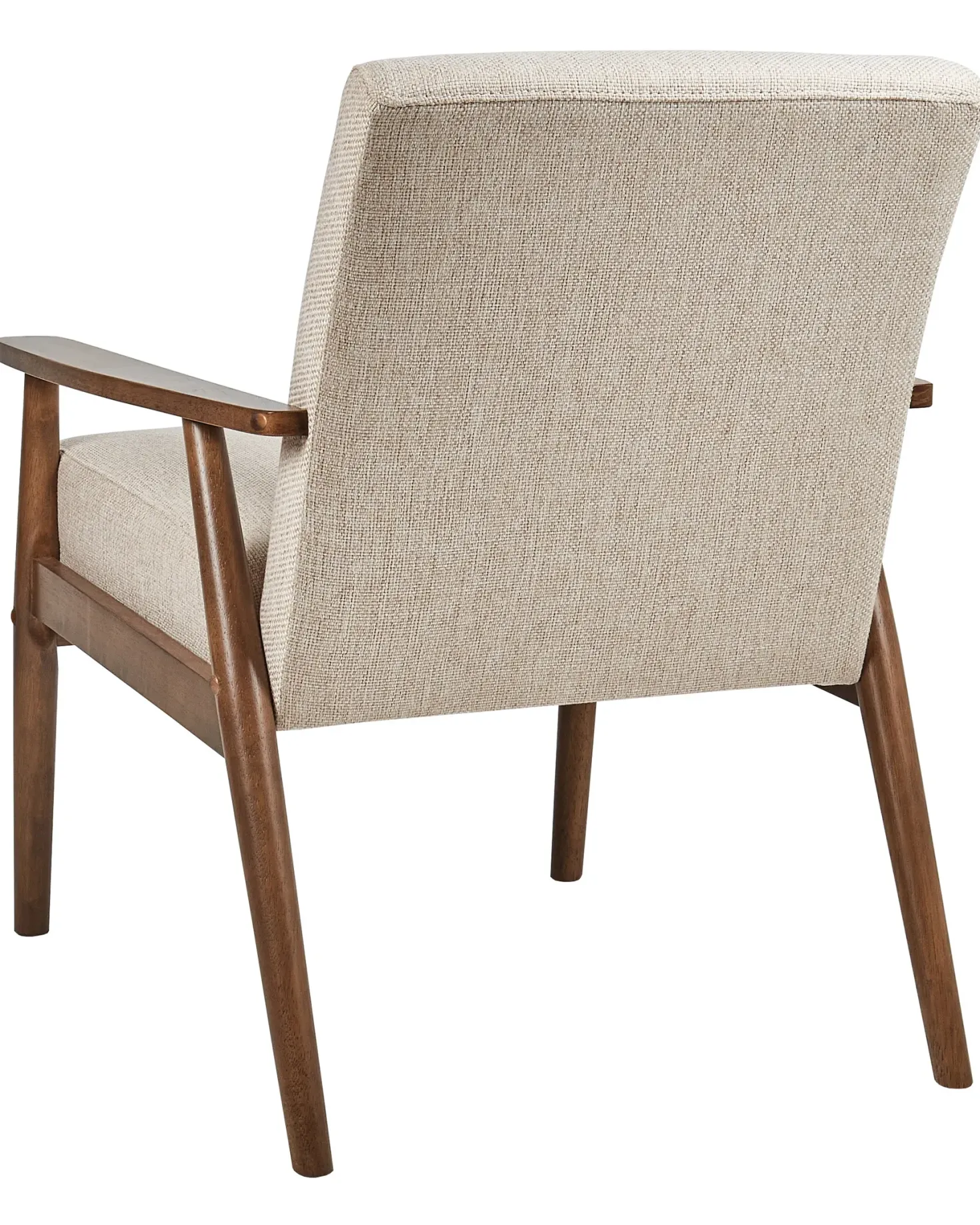 Lænestol ESRUM Mørkebrun/beige