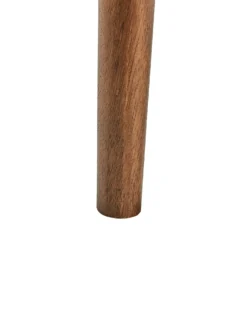 Lænestol ESRUM Mørkebrun/beige