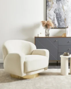 Lænestol LEJRE Lys Beige