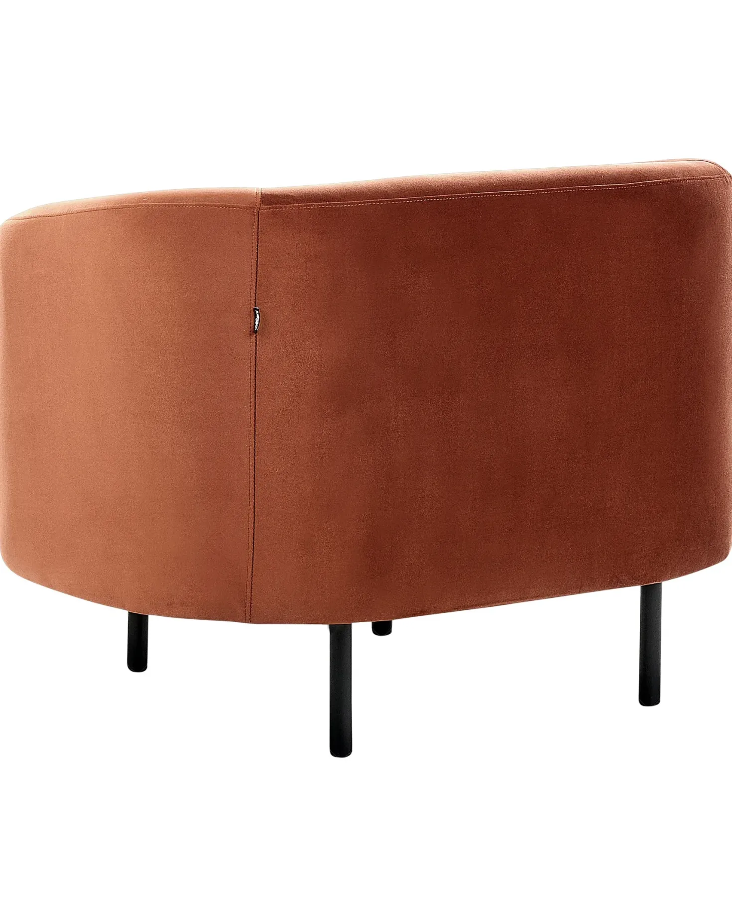 Lænestol LOEN Velour Orange