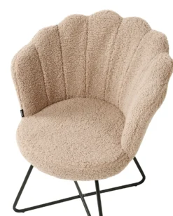 Lænestol LOVELOCK Boucle Beige