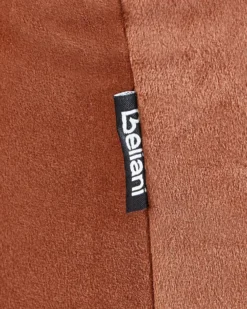 Lænestol LUVOS Velour Guldbrun
