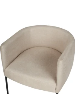 Lænestol MALMOS Lys Beige