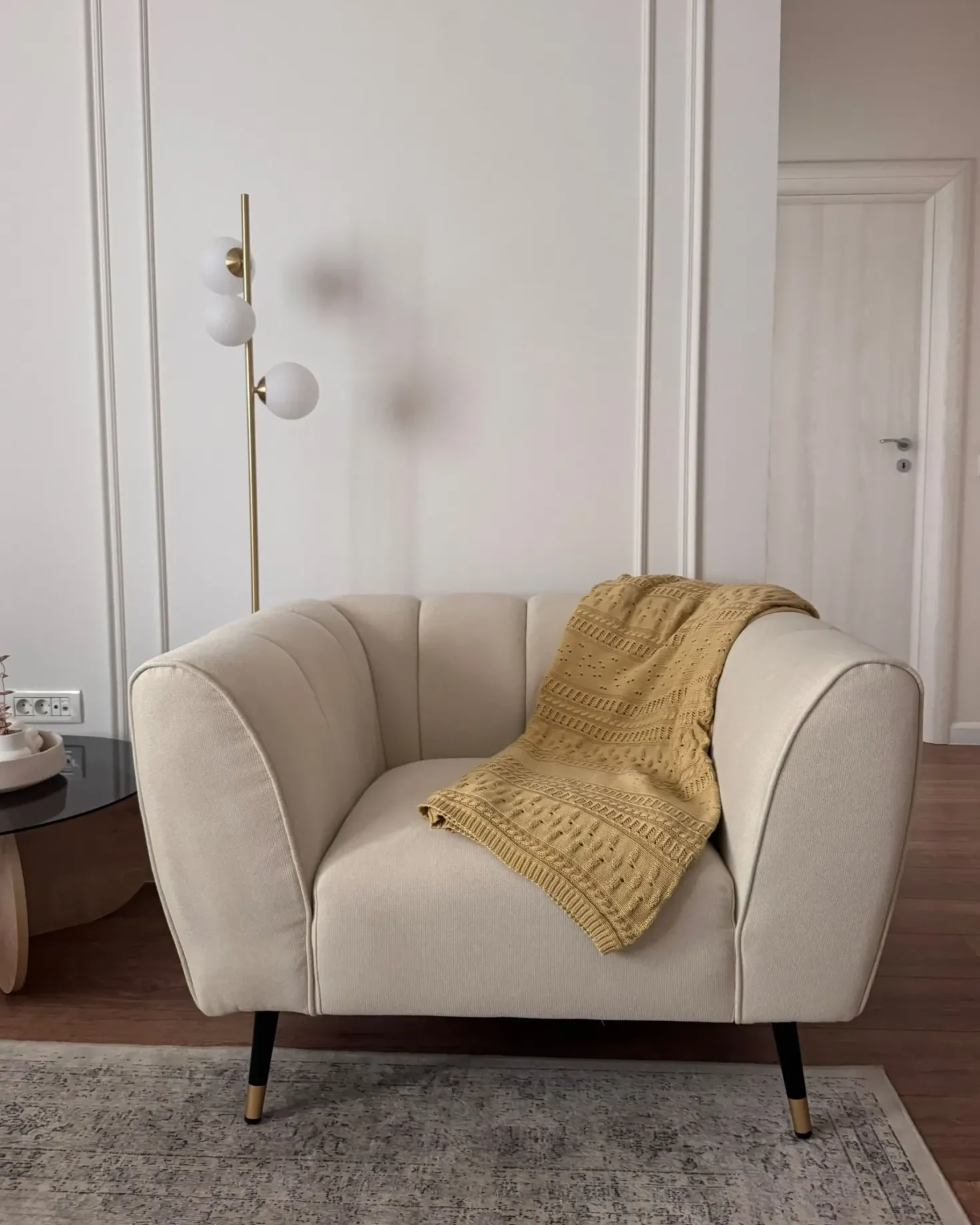Lænestol ORSTA Lys Beige
