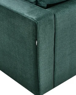 Lænestol SAVALEN Velour Mørkegrøn