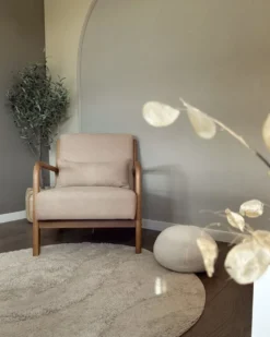 Lænestol SKOVDE Beige