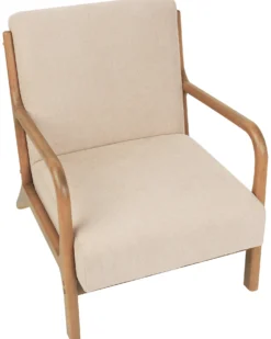 Lænestol SKOVDE Beige