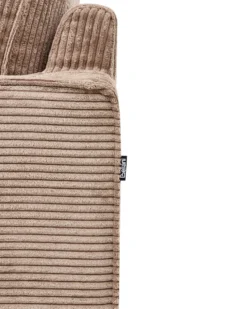 Lænestol VIND Fløjl Beige