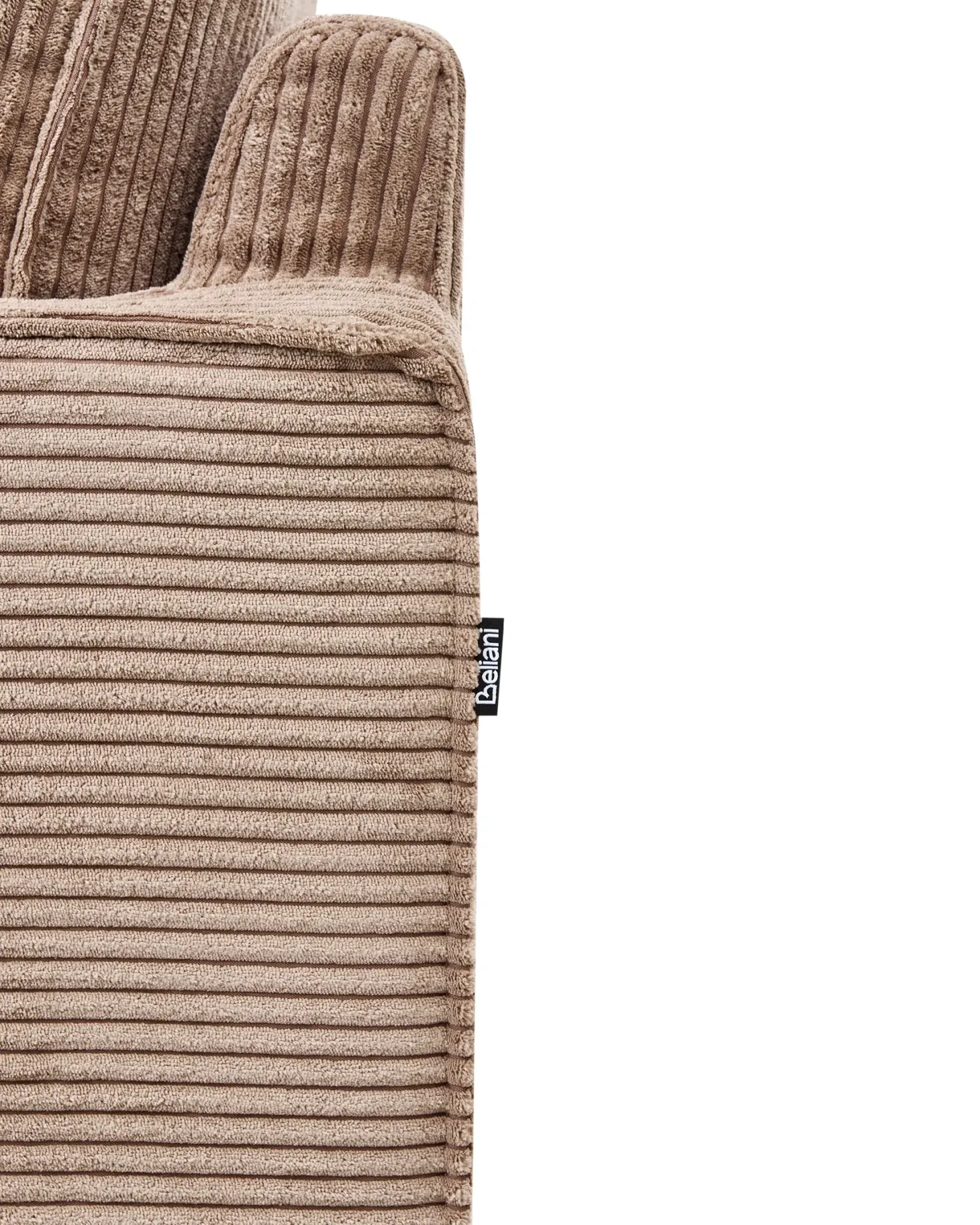 Lænestol VIND Fløjl Beige
