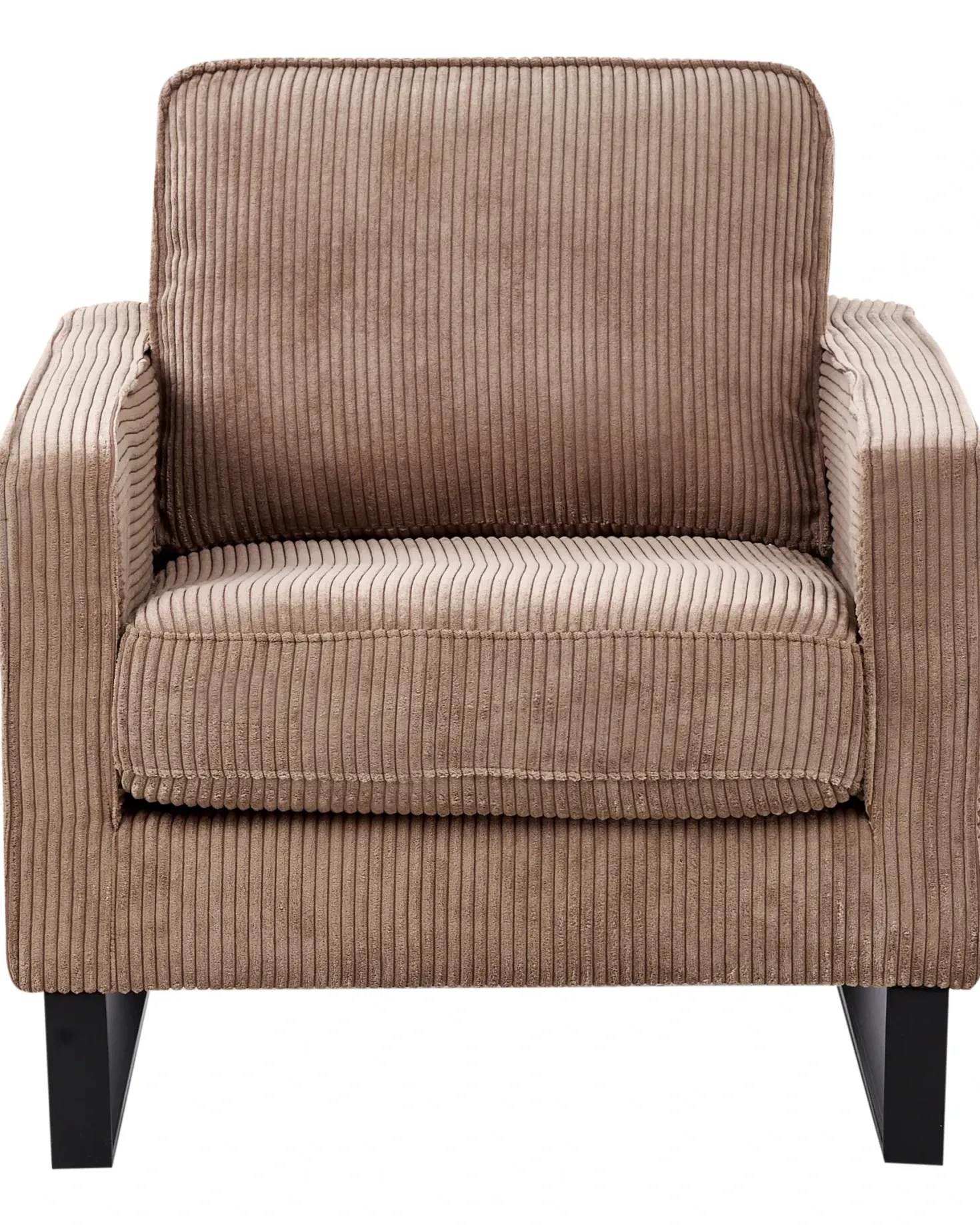 Lænestol VIND Fløjl Beige