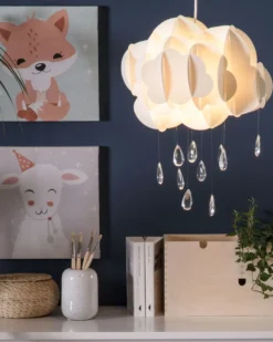 Loftlampe AILENNE Hvid
