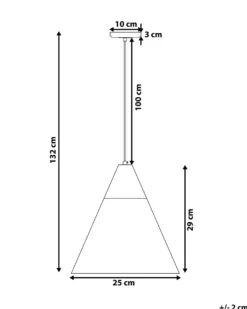 Loftlampe ALBANO Metal Hvid