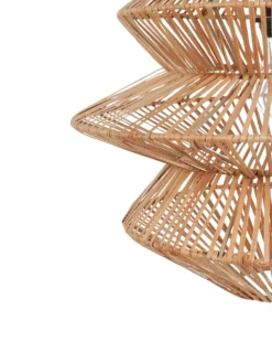 Loftlampe ANDUKI Rattan Naturlig