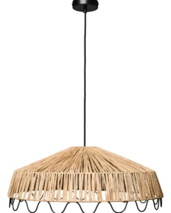 Loftlampe ARENAL Flet Naturlig