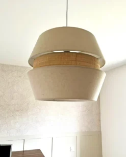 Loftlampe ATOYAC Kunstlinned Beige