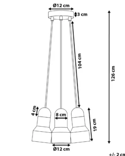 Loftlampe BAHT Beton Grå