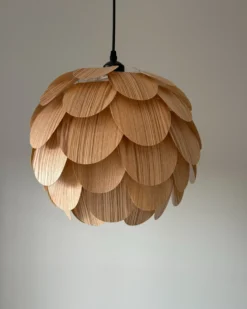 Loftlampe BAMPUR Bambus Naturlig