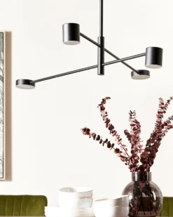Loftlampe BANDON Metal Sort