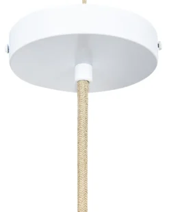 Loftlampe BATALI Rattan Fuchsia