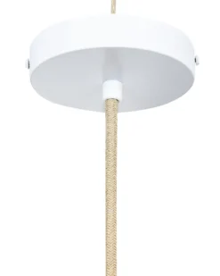 Loftlampe BATALI Rattan Sennepsgul