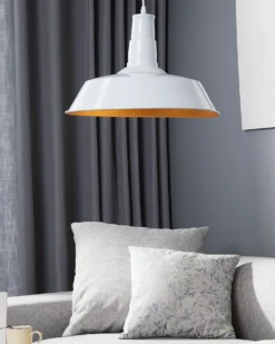 Loftlampe BAYOU Metal Hvid