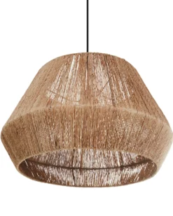 Loftlampe BIRAU Jute Naturlig