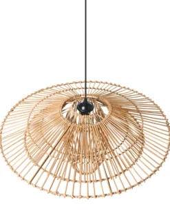 Loftlampe BOTIJAS Rattan Naturlig
