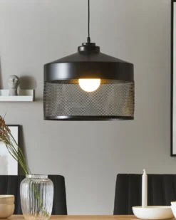 Loftlampe CARDENER Metal Sort