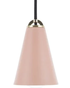 Loftlampe CARES Metal Lyserød