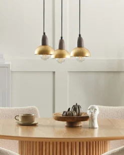 Loftlampe CASTALY Metal Messing