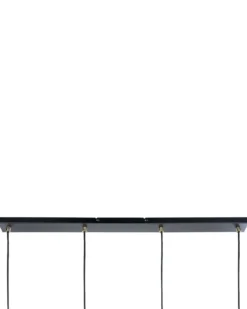 Loftlampe CAUDELO Metal Sort/hvid