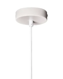 Loftlampe CAVES papirreb Naturlig