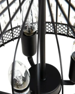 Loftlampe CELON Metal Sort