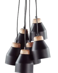 Loftlampe CESTOS Metal Sort