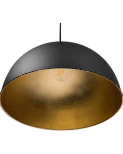Loftlampe CETINA Metal Sort