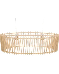 Loftlampe CHARI Lysebrun
