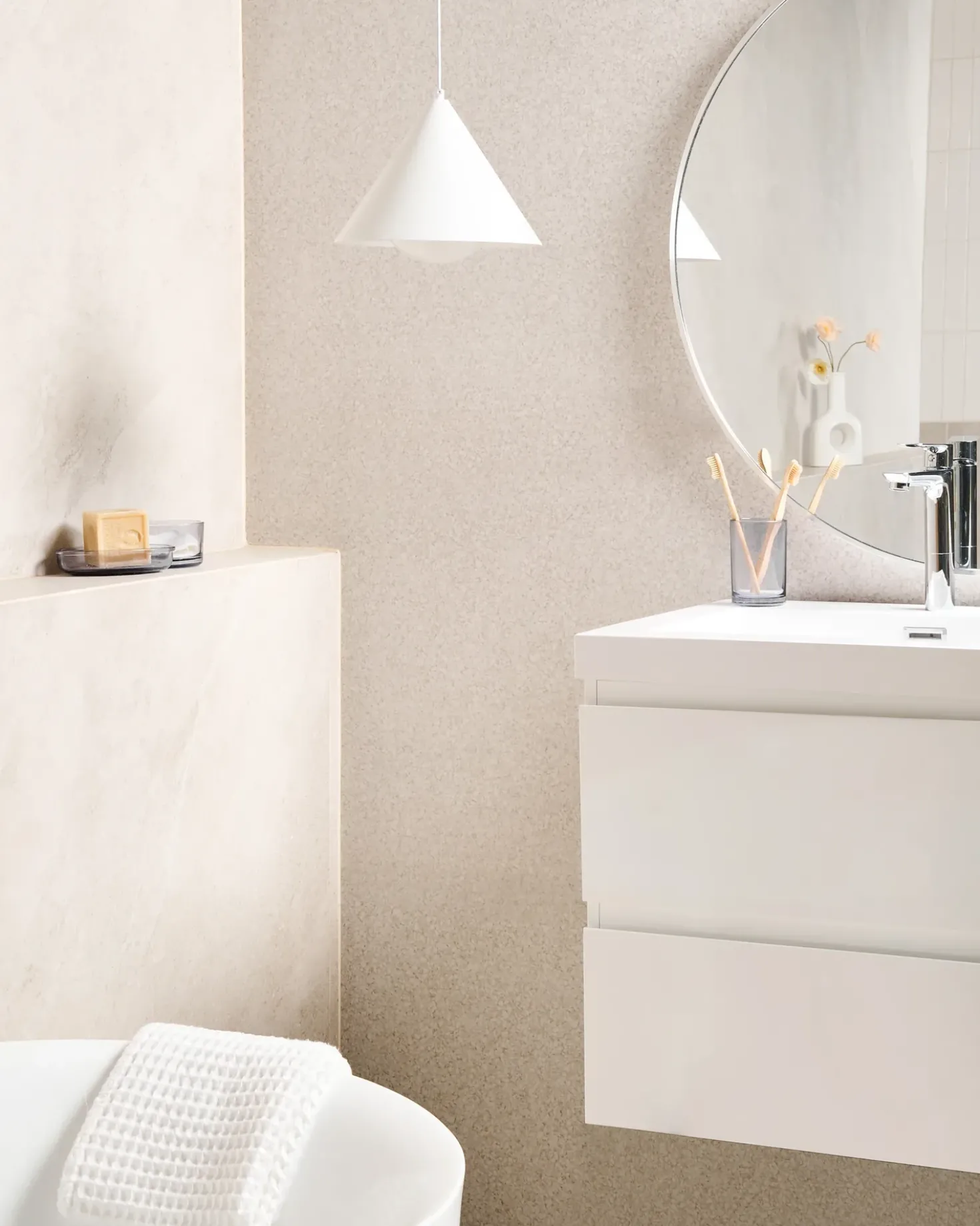 Loftlampe LEYRE Metal Hvid
