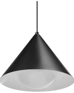 Loftlampe LEYRE Metal Sort