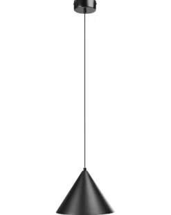 Loftlampe LEYRE Metal Sort