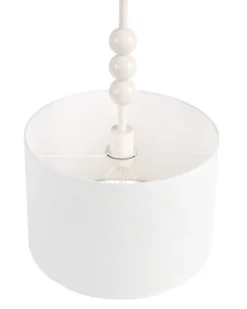 Loftlampe LOKY Metal Hvid