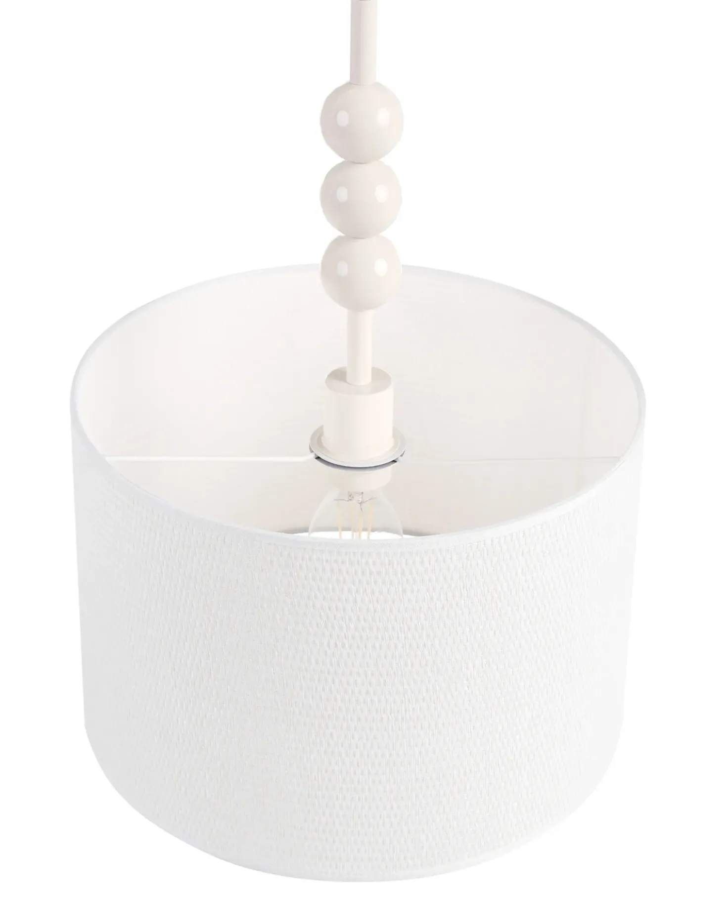 Loftlampe LOKY Metal Hvid