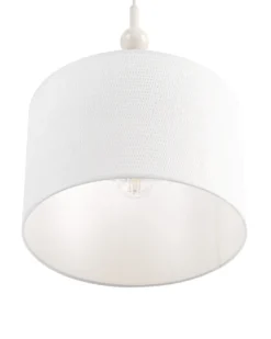 Loftlampe LOKY Metal Hvid