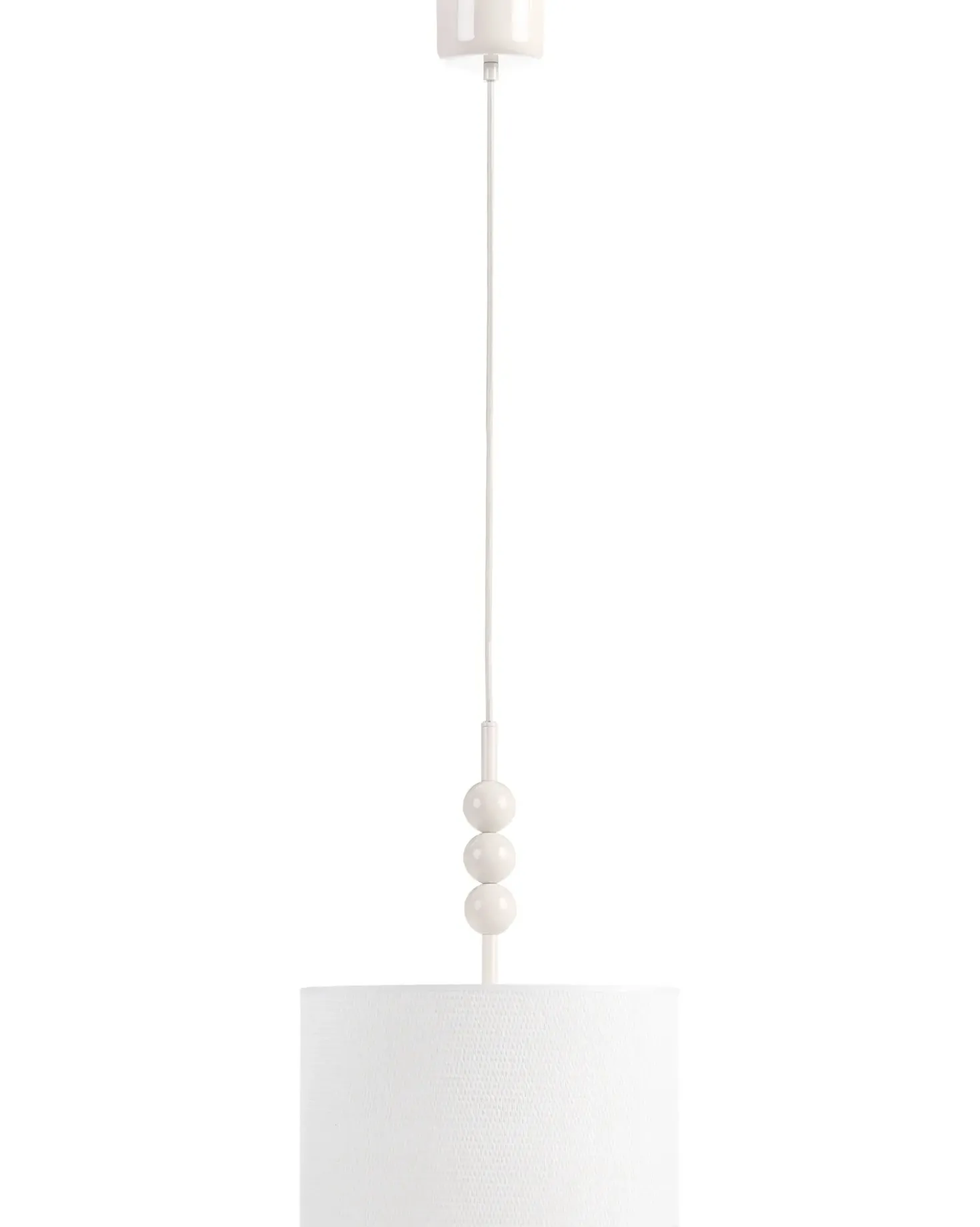 Loftlampe LOKY Metal Hvid