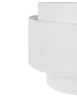 Loftlampe LUKAGO Hør Cremehvid