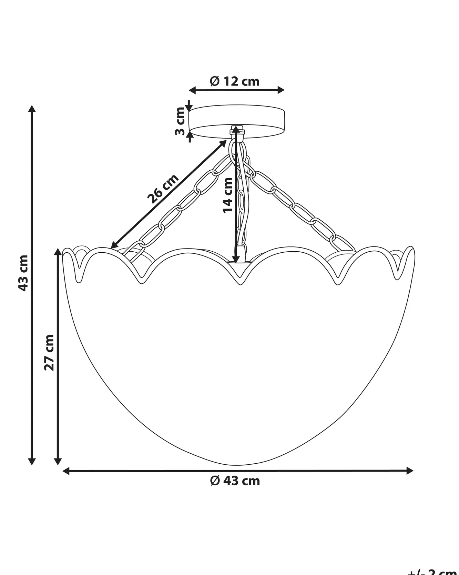 Loftlampe MANDEKAL Rattan Naturlig