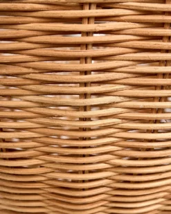 Loftlampe MANDEKAL Rattan Naturlig