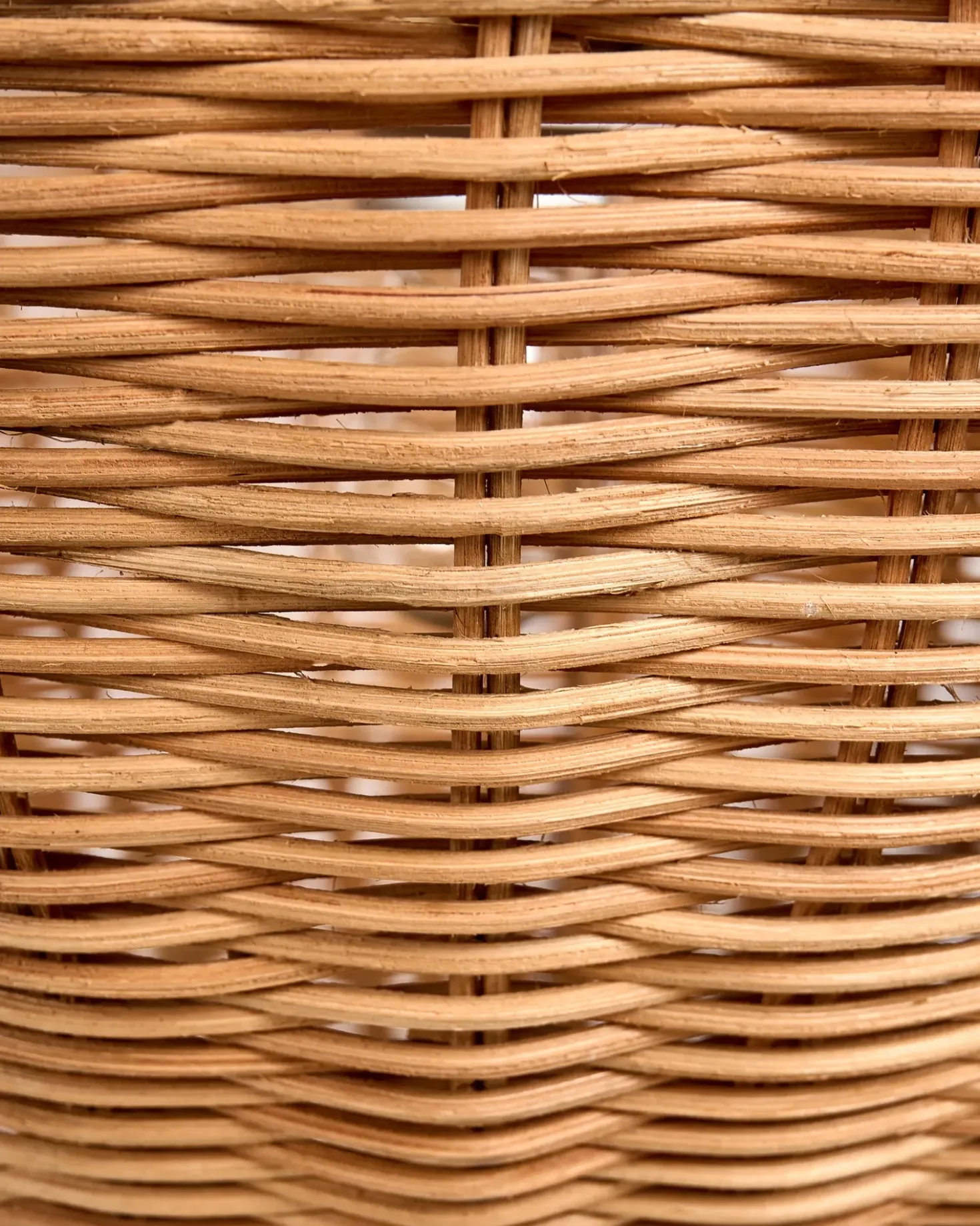 Loftlampe MANDEKAL Rattan Naturlig